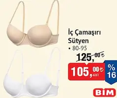 İÇ ÇAMAŞIRI SÜTYEN 80/95